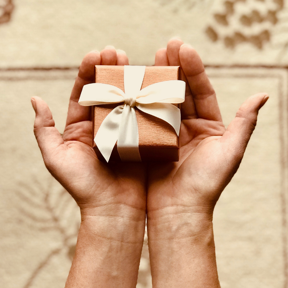 Conscious Giving: Giving gifts that bring value.